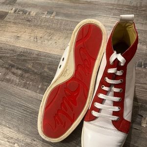Men’s 10.5 Christian Louboutin high tops